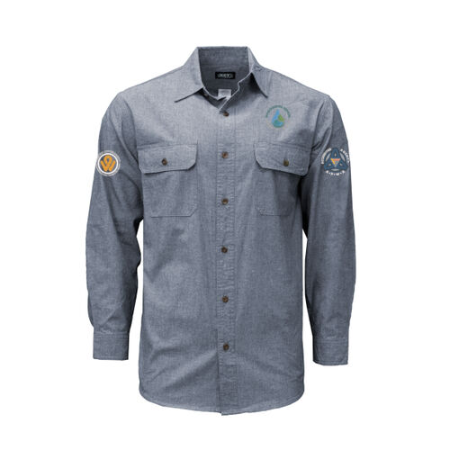KEY Chambray Long Sleeve Shirt Thumbnail